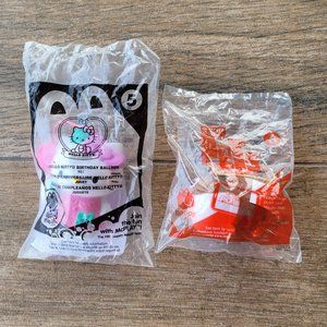 2015 McDonalds Happy Meal The Secret Life of Pets #6  & 2014 HELLO KITTY - #5
